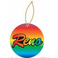 Reno Ornament w/ Clear Mirrored Back (12 Square Inch)